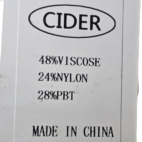 Cider women's goldense knit cropped sleeveless open front collared top size M - Picture 5 of 6